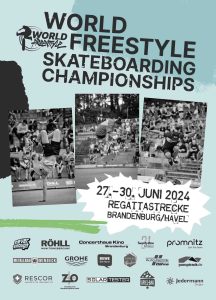 World Freestyle Skateboarding Championships 2024 Flyer